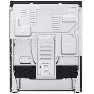 LG 30 in. 6.3 cu. ft. Smart Air-Fry Standard Convection Slide-In Electric Range with Radiant Burners - Black Stainless Steel, , hires