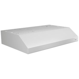 Broan Glacier BCSD1 Series 42 in. Standard Style Range Hood with 2 Speed Settings, 300 CFM, Convertible Venting & 2 Halogen Lights - White, , hires