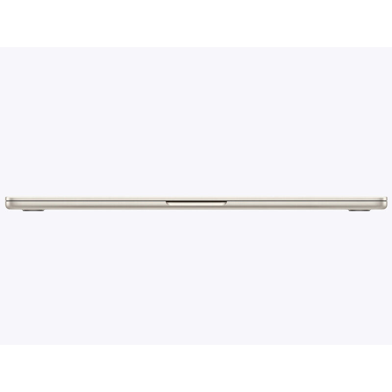 Apple MacBook Air (2026) 15 in. Notebook with Apple Intelligence, Apple M5 10-Core CPU, 10-Core GPU, 16 GB RAM, 512 GB SSD, up to 18 Hrs. of Battery Life & Mac OS - Starlight, Starlight, hires