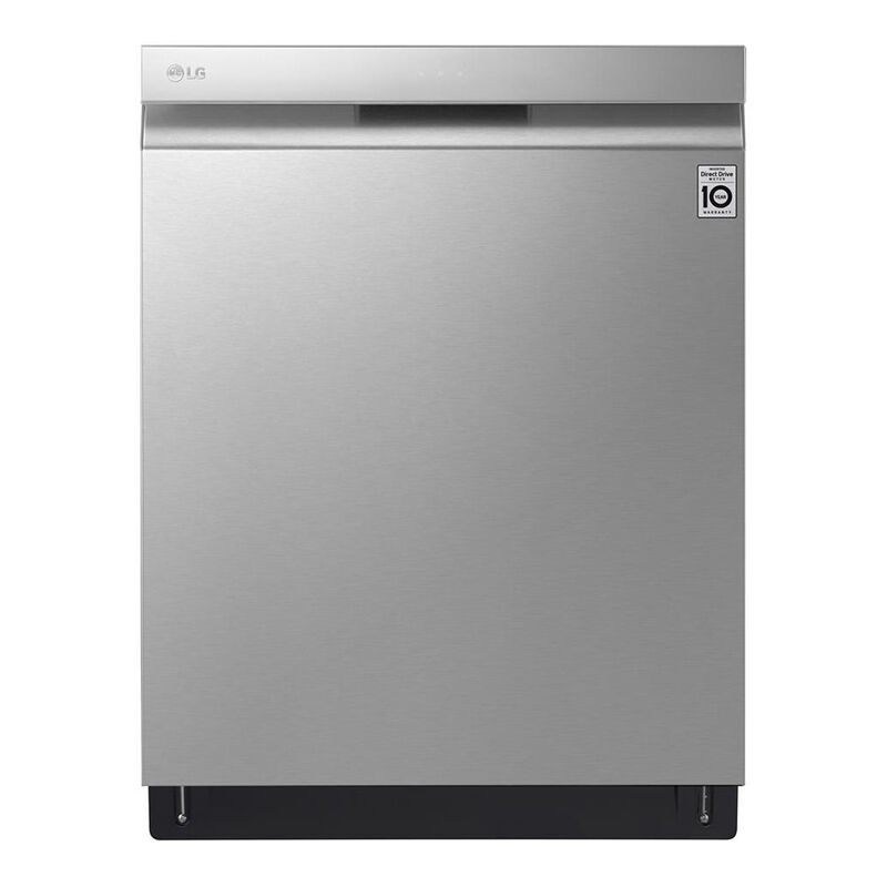 LG 24inch Smart Built-In Dishwasher with Top Control, 42 dBA Sound Level,  15 Place Settings & 10 Wash Cycles - PrintProof Stainless Steel