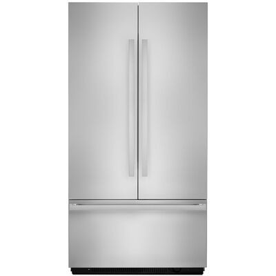JennAir Noir 42 in. Stainless Steel Refrigerator Panels with Noir Handles | JBFFS42NHM