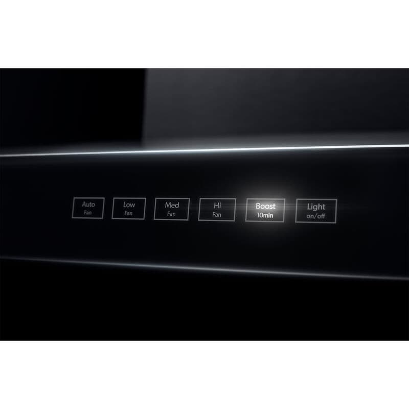 JennAir 36 in. Convertible Chimney Style Range Hood with 600 CFM, 3 Fan Speeds & 2 LED Lights - Stainless Steel, , hires