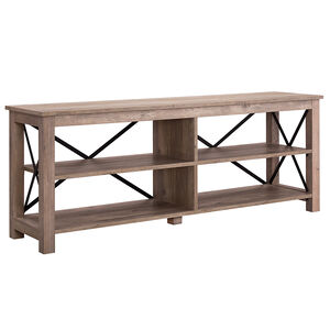Hudson & Canal Sawyer 62" TV Stand - Gray Oak, , hires