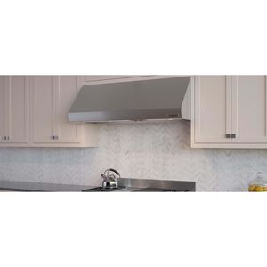 Wolf 54 in. Ducted Canopy Pro Style Style Range Hood with 3 LED Lights - Stainless Steel, , hires