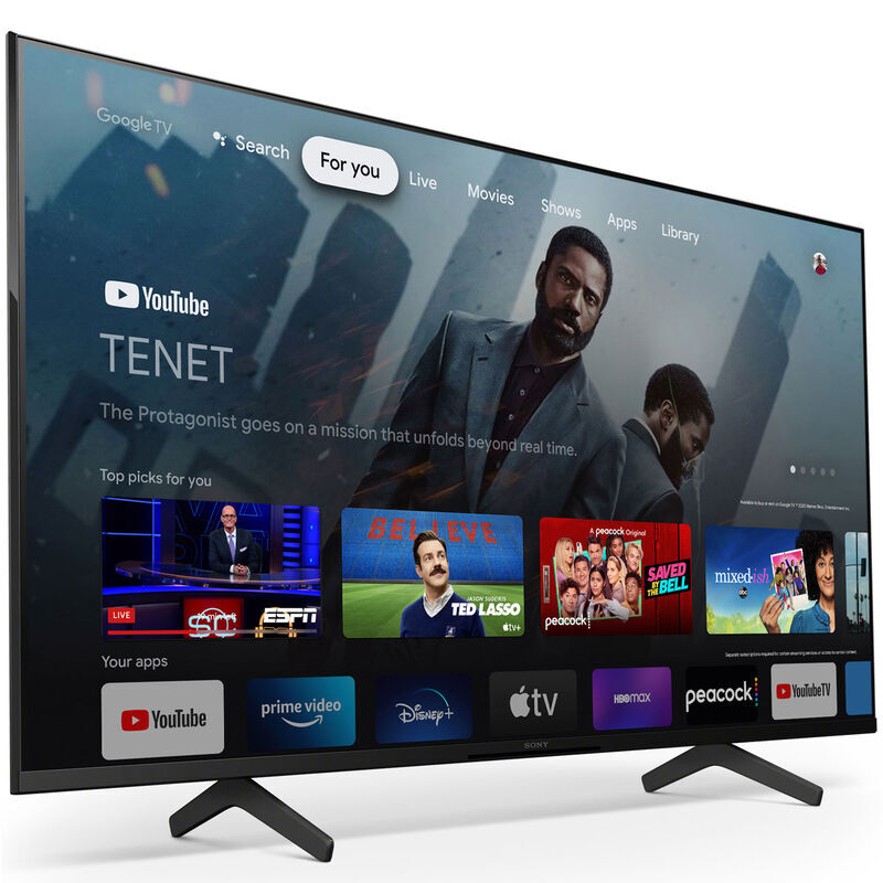 Sony - 43" Class X80K Series LED 4K UHD Smart Google TV, , hires