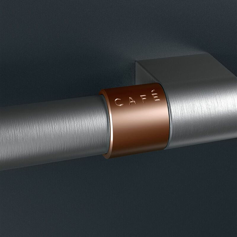 Cafe 36 in. 27.8 cu. ft. Smart French Door Refrigerator with Ice & Water Dispenser - Matte Black, Matte Black, hires