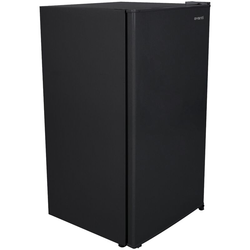 Avanti 19 in. 3.2 cu. ft. Mini Fridge with Freezer Compartment - Black, Black, hires