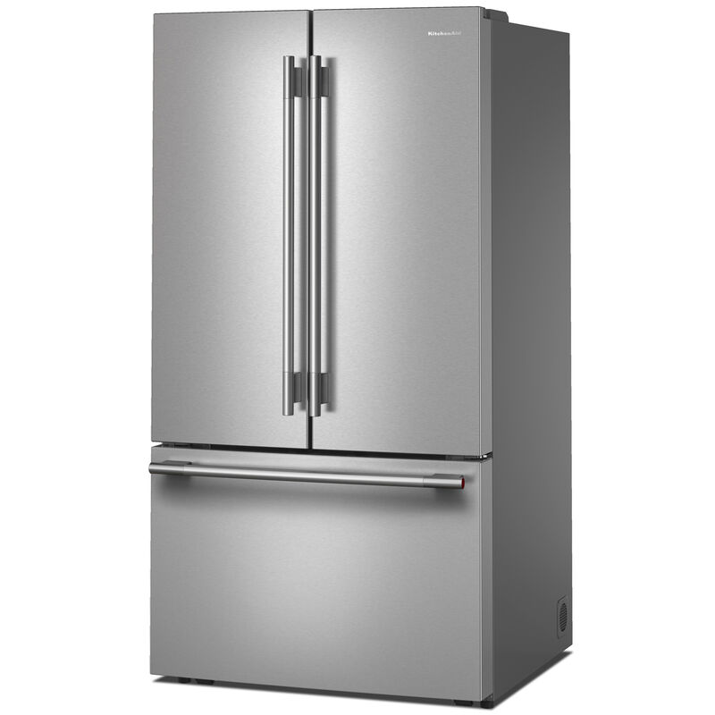 KitchenAid 36 in. 30.5 cu. ft. French Door Refrigerator with Internal Water Dispenser - Stainless Steel with PrintShield Finish, , hires