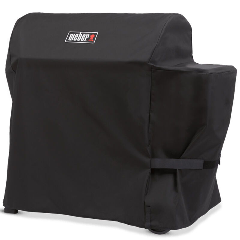 Weber Premium Grill Cover Compatible with Searwood XL 600 Pellet Grill, , hires