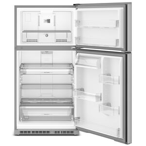 Maytag 33 in. 21.3 cu. ft. Garage-Ready Top Freezer Refrigerator - Fingerprint Resistant Stainless, Fingerprint Resistant Stainless, hires