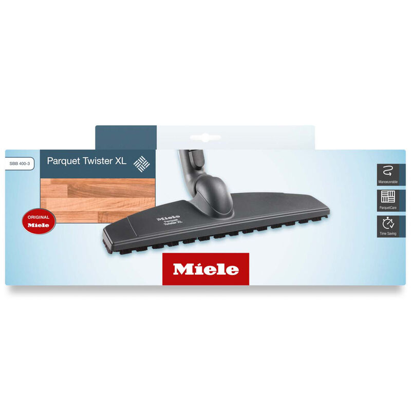 Miele Parquet Twister XL Parquet Brush for Gentle and Extremely Quick Cleaning of Sensitive Hard Floors, , hires