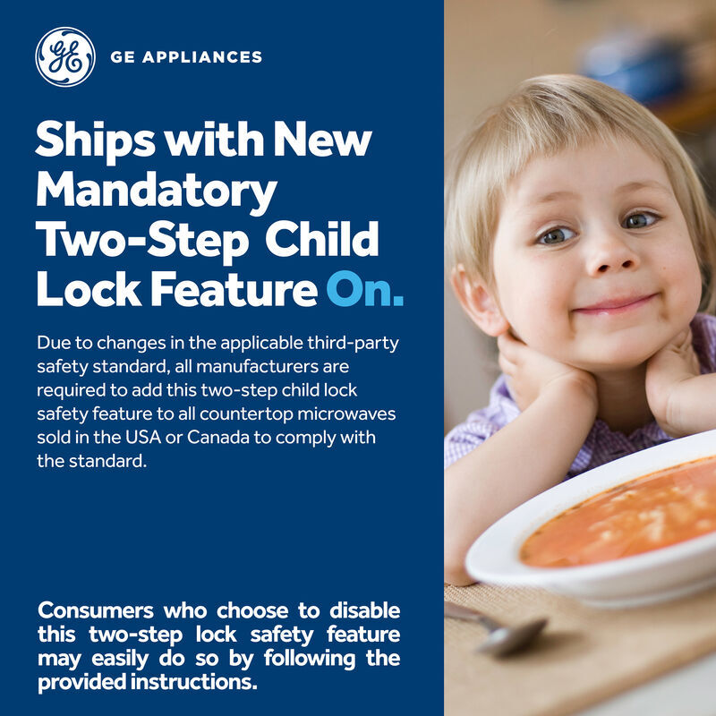 GE Spacemaker 17 in. 0.7 cu. ft. 700W Countertop Microwave - Stainless Steel, Stainless Steel, hires