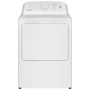 Hotpoint 27 in. 6.2 cu. ft. Electric Dryer with Up To 120 ft. Venting & Shallow Depth - White, , hires