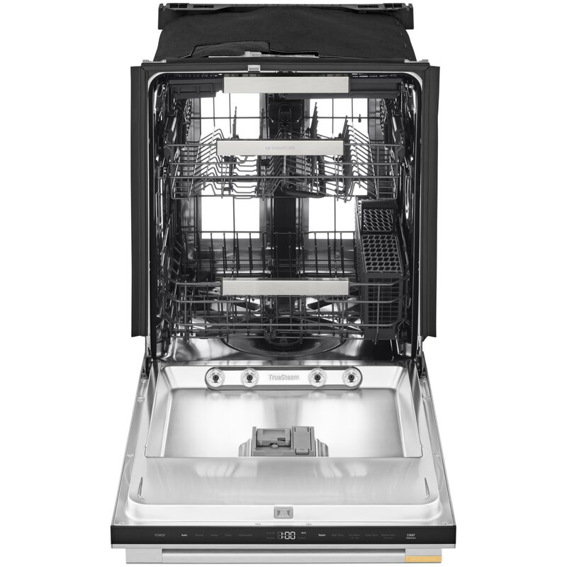 LG SIGNATURE 24 in. Top Control Flush-Mount Smart Dishwasher with 39 dBA Sound Level, 3rd-Rack & Dynamic Heat Dry with AOD - PrintProof Stainless Steel, , hires