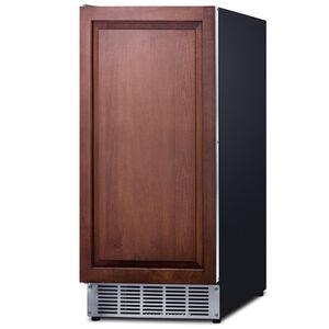 Summit 15 in. Built-In Undercounter Commercial-Use Ice Maker with 25 lb. Ice Storage, Auto-Defrost & Digital Control - Custom Panel Ready, , hires