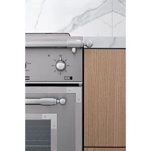 Bertazzoni Heritage Series 36 in. 5.9 cu. ft. Dual Convection Gas Range with 6 Sealed Burners & Griddle - Stainless Steel, , hires