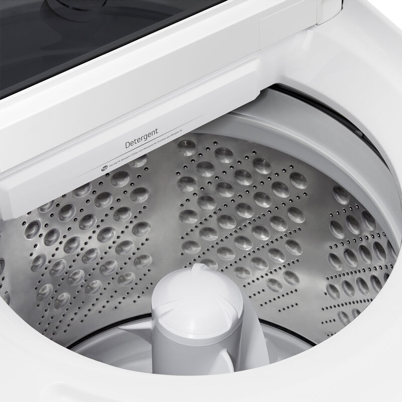 LG 27 in. 4.8 cu. ft. Smart Top Load Washer with 4-Way Agitator, EasyUnload & AI Sensing - Alpine White, Alpine White, hires