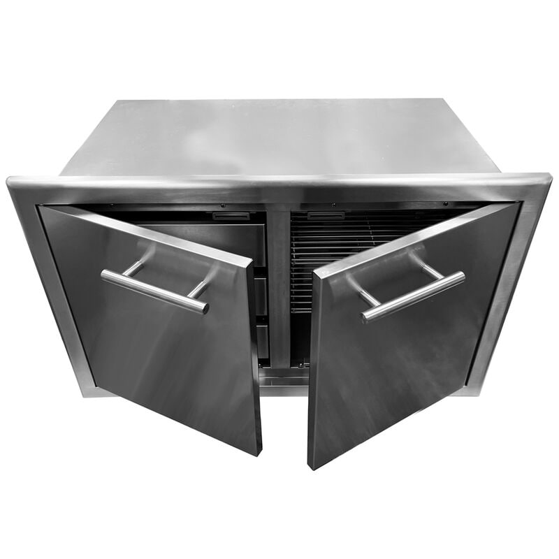 XO 36 in. Sealed Pantry - Stainless Steel, , hires