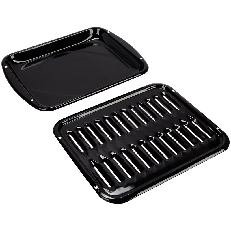 Whirlpool Premium Broiler Pan & Roasting Rack, , hires