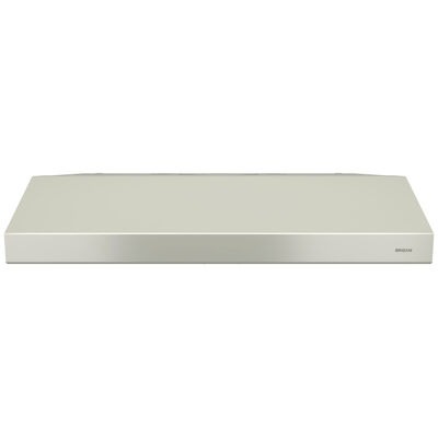 Broan Glacier BCSD1 Series 36 in. Standard Style Range Hood with 2 Speed Settings, 300 CFM, Convertible Venting & 2 Halogen Lights - Bisque | BCSD136BC