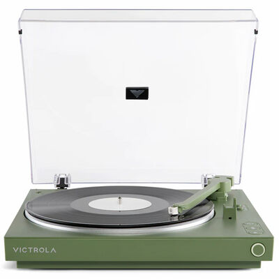 Victrola Automatic Turntable - Green | VPT-800-GRN