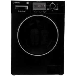 Equator Compact 24 in. 1.57 cu. ft. Stackable Front Load Washer with Pet & Sanitize Cycle - Black, , hires