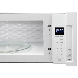 Whirlpool 30 in. 1.1 cu. ft. 1000W Low Profile Over-the-Range Microwave with 400 CFM - White, White, hires