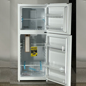 Frigidaire 24 in. 11.6 cu. ft. Counter Depth Garage Ready Top Freezer Refrigerator - White (Open Box Good Condition), , hires
