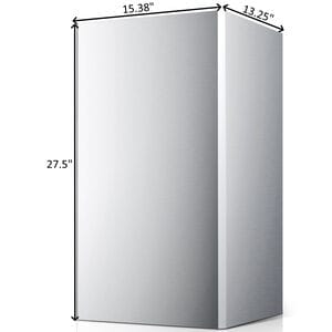 Fotile Extension Duct Cover for EMS9018 Range Hoods - Stainless Steel, , hires