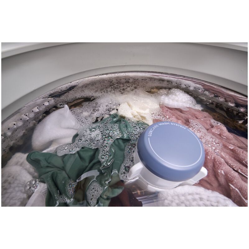 Electrolux 400 Series 27 in. 5.8 cu. ft. Top Load Washer with Agitator & LuxCare Wash System - White, , hires