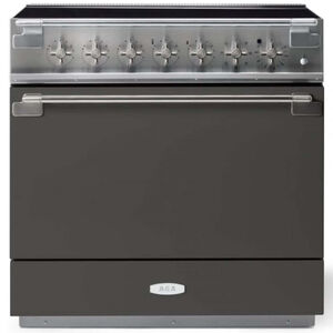 AGA Elise 36 in. 4.5 cu. ft. True European Convection Electric Range with 5 Induction Burners - Slate, Slate, hires
