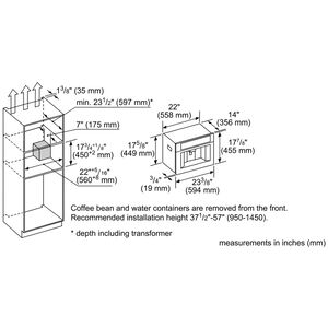 Thermador 24 in. Built-In Coffee System, , hires