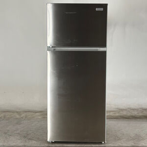 Frigidaire 28 in. 16 cu. ft. Counter Depth Garage Ready Top Freezer Refrigerator - Stainless Steel (Open Box Good Condition), , hires