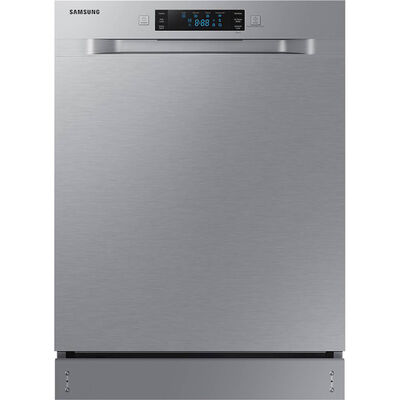 Samsung 24 in. Built-In Dishwasher with Front Control, 52 dBA Sound Level, 12 Place Settings, 4 Wash Cycles & Sanitize Cycle - Stainless Steel | DW60R2014US