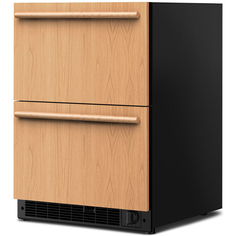 KitchenAid 24 in. 4.3 cu. ft. Double Refrigerator & Freezer Drawers - Custom Panel Ready, , hires