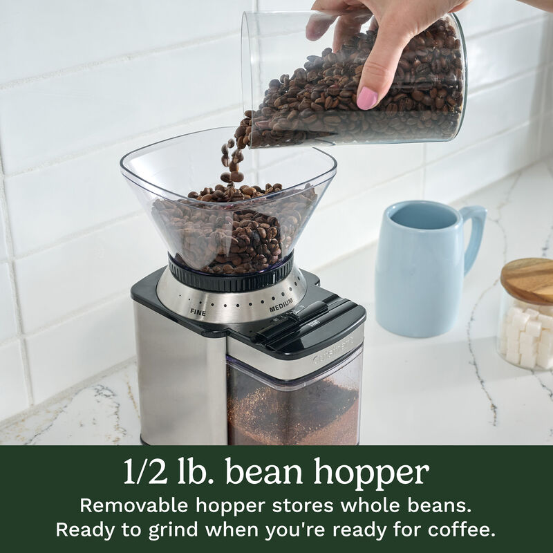 Cuisinart Supreme Grind Automatic Burr Mill - Black Stainless, , hires