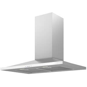 Zephyr Anzio Series 36 in. Convertible Chimney Style Range Hood with 600 CFM, 5 Fan Speeds & 2 LED Lights - Stainless Steel, , hires