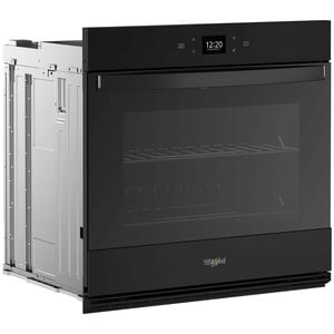 Whirlpool 30 in. 5 cu. ft. Smart Electric Single Wall Oven with Standard Convection - Black, , hires