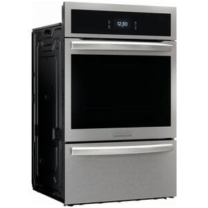 Frigidaire Gallery 24 in. 2.8 cu. ft. Steam Gas Single Wall Oven with True European Convection - Stainless Steel, , hires