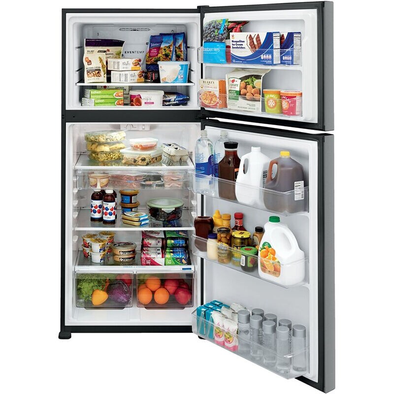 Frigidaire 30 in. 20 cu. ft. Garage Ready Top Freezer Refrigerator - Stainless Steel, Stainless Steel, hires