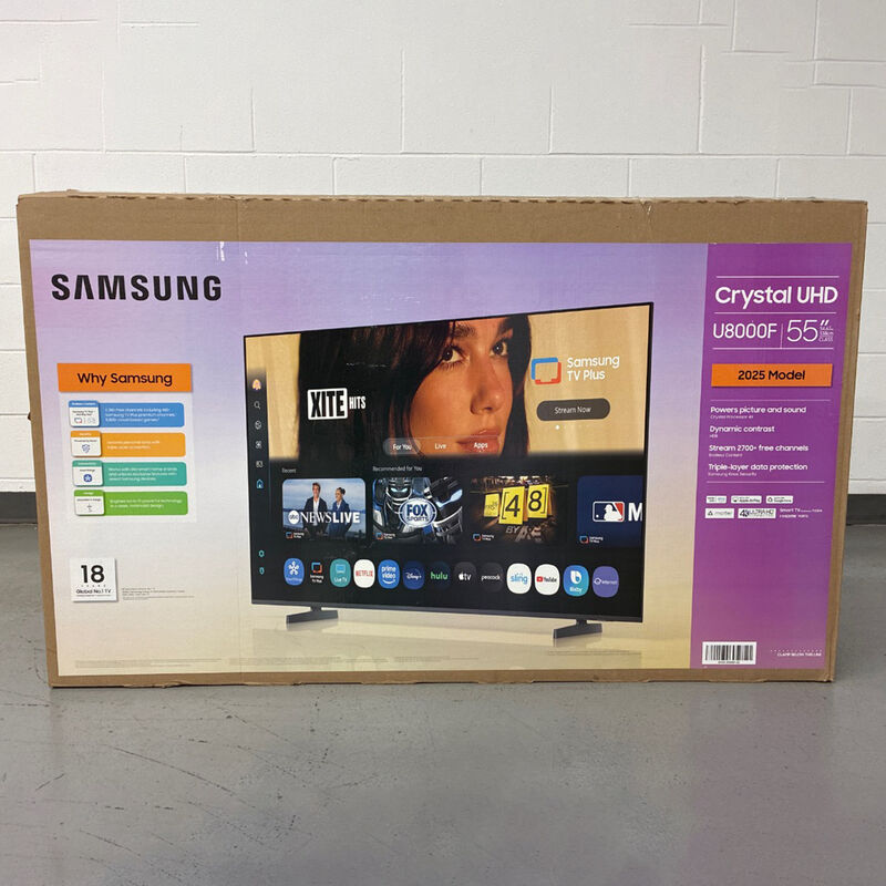 Samsung - 55" Class U8000F LED 4K UHD Smart Tizen TV (Open Box Excellent Condition), , hires