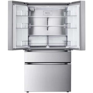LG 36 in. 29.6 cu. ft. Smart 4-Door French Door Refrigerator with Internal Water Dispenser - PrintProof Stainless Steel, , hires