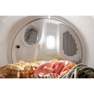 Whirlpool 29 in. 7.0 cu. ft. Electric Dryer with Wrinkle Shield Option, Steam Cycle & Sensor Dry - White, White, hires