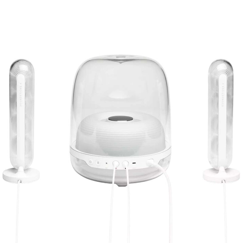 Harman Kardon SoundSticks 4 Bluetooth Speaker System White P.C