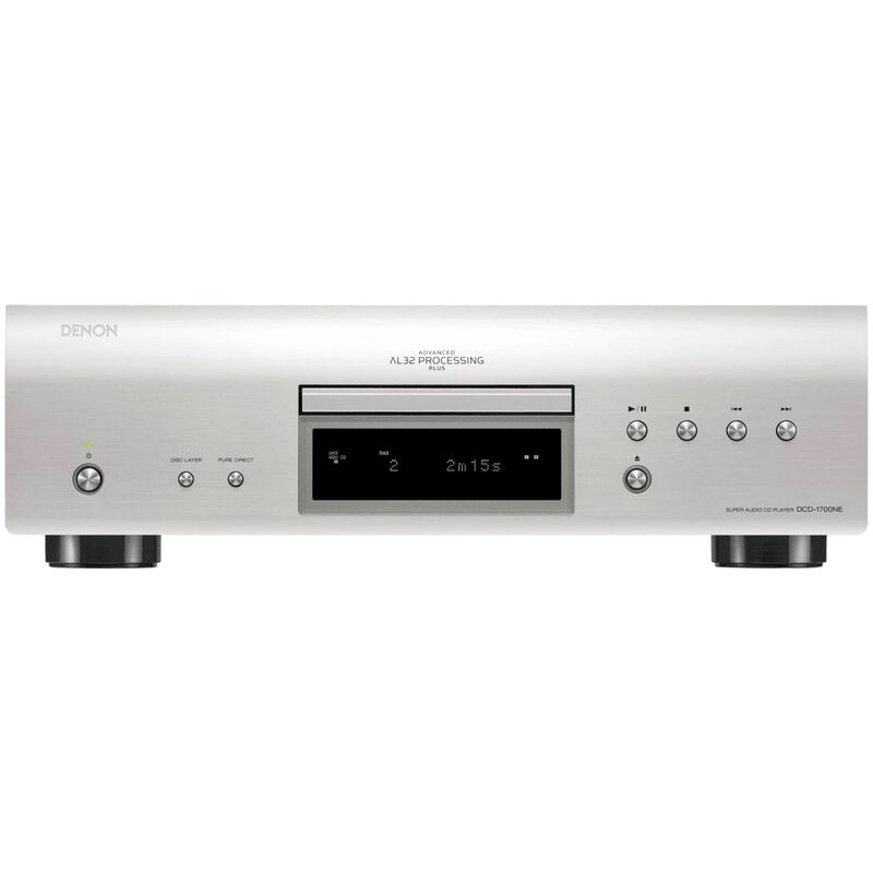 Denon CD/SACD player with Advanced AL32 Processing Plus - Silver, , hires