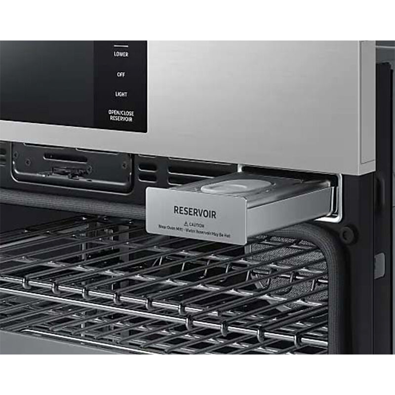 Dacor Contemporary 30 in. 9.6 cu. ft. Smart Top Control SteamElectric Double Wall Oven with Dual Convection - Silver Stainless, , hires