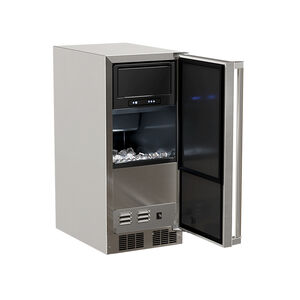 Marvel 15 in. Built-In Ice Maker with 35 Lbs. Ice Storage Capacity, Clear Ice Technology & Digital Control - Stainless Steel, , hires