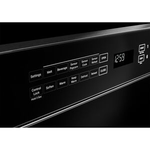 JennAir Noir 24 in. 1.2 cu. ft. 950W Drawer Microwave with Sensor Cooking - Floating Glass Black, , hires