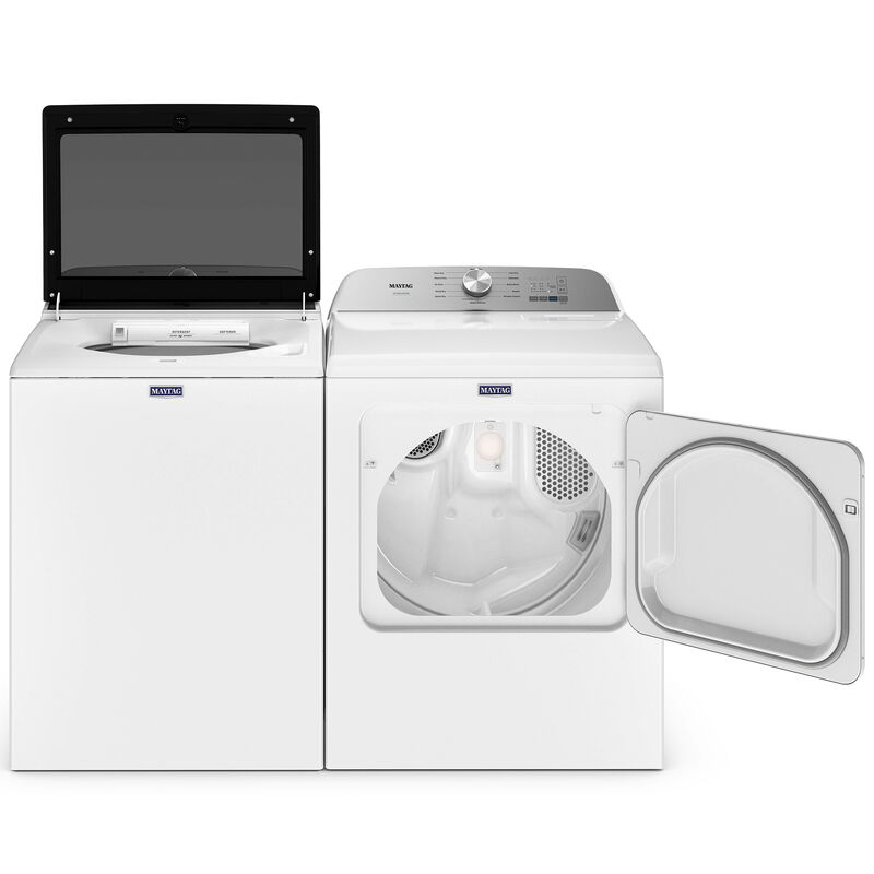Maytag Pet Pro 29 in. 7.0 cu. ft. Electric Dryer with Pet Pro Option, Steam Cycle & Sensor Dry - White, White, hires