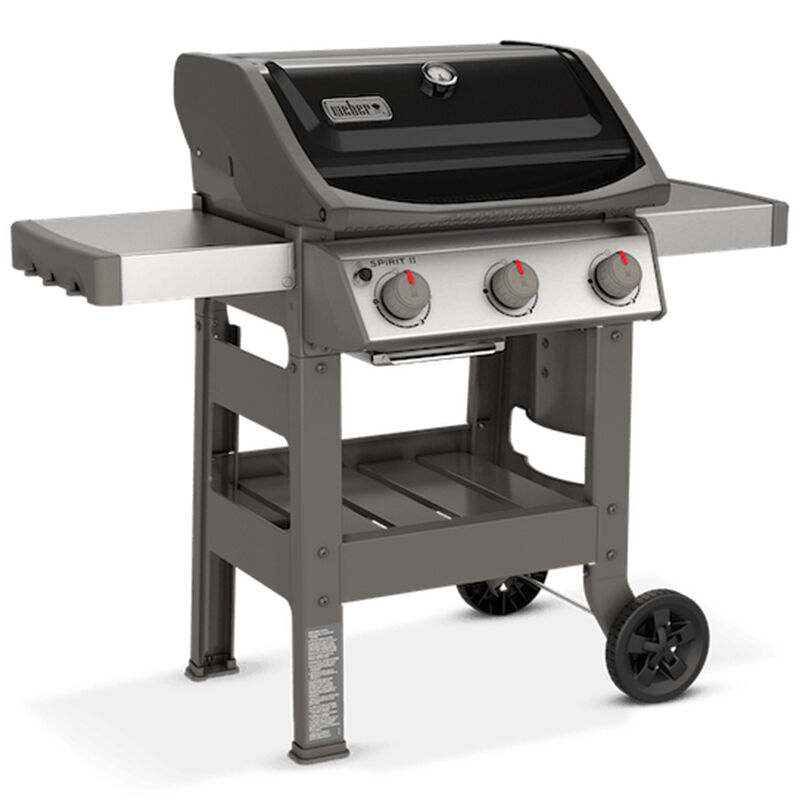 Weber Spirit II E310 3Burner Liquid Propane Gas Grill Black P.C